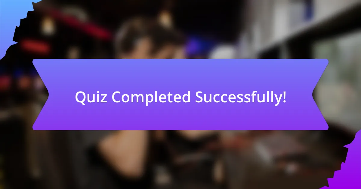 Quiz Completed Successfully!