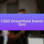 CSGO DreamHack Events Quiz