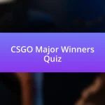 CSGO Major Winners Quiz