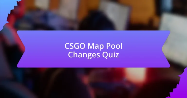 CSGO Map Pool Changes Quiz