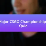 Major CSGO Championships Quiz