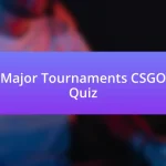 Major Tournaments CSGO Quiz