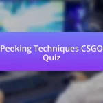 Peeking Techniques CSGO Quiz