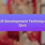 Skill Development Techniques Quiz